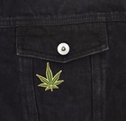 Marijuana Weed Leaf Thc Enamel Lapel Pin