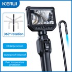 Kerui Endoscope Camera Articulating Borescope 2-way 360   Industrial Inspection