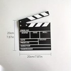 Director Movie Clapper Board Video Clapboard Film Slate Vintage Black 