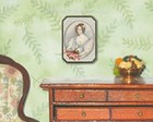 Victorian Lady Portrait 1 12 Scale Dollhouse Miniature Wall Sign  380