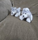 Ganz Webkinz Lil  Kinz Husky Set Of 2