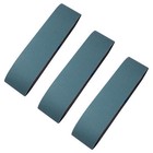 3pack 4 X36 In Sanding Belt Zirconia Blue Grinding Sandpaper For Metals 100 Grit