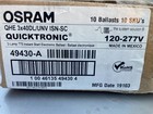 Case 10 Osram 49430-a Qhe3x40dl unv Isn-sc Compact Fluorescent 3-lamp T5 Ballast