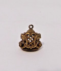Brass Antique Victorian Watch Fob Pendant   Wax Seal