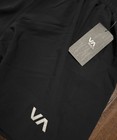 Nwt Rvca Yogger Boxer Shorts Black Avyws00212 Men   s Size Large  F1