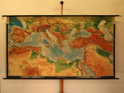 Mediterranean Countries Spain Smiles The Sun School Wall Map 264x151cm
