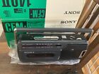 Vintage Sony Model Cfm-140 Ii Am fm Radio Cassette Player   Recorder Portable