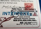 Souvenir Card  1984  Interpex  84 Ny Ny Pm Mar 16 1984