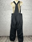Obermeyer Black Adjustable Insulated Winter Ski Snow Overalls Bib Ladies Size 14