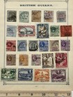 British Guiana Guinea Old Stamps Collection Antique  See More Stamps On My Store