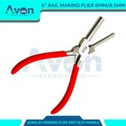 6in Non-slip Jewelry Making Loop Forming Bending Pliers  6mm 8 5mm Combination