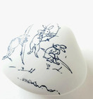    directly Sent From Japan   choju Giga  Shell Matching Shape  Incense Plate Stand