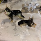 Dogs   Pups  9  Bone China Vintage Japan Dalmatians German Shepard Boxers Cocker