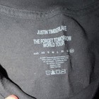 Official Justin Timberlake Forget Tomorrow World Tour 2024 Concert T-shirt Black