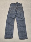 Vintage 1960 s Levis Big E Orange Tag Blue Denim Jeans Youth Boys No Size Tag