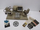 Vintage Super Action Compco Table Movie Film Viewer-editor W extras model 1400