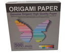 Origami Paper 500 Sheets 20 Vivid Colors Double Sided Colors Make Colorful And