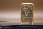 1997 Zippo Lighter Surprise Roulette Barrett-smythe Polished Brass - Unused