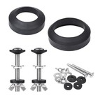 Toilet Tank To Bowl Bolt   Gasket Kit  Universal Gasket Kit With 2 Sets Bolts