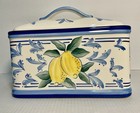 Stonelite Inspirado Seattle Lemon Ceramic Bread Box With Lid
