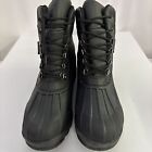 New Fila Weathertech Men s Extreme Waterproof Duck Boots Black Sz 10