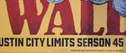Colter Wall 2019 Austin City Limits Poster Acl Tx Artist Signed   Numbered  175