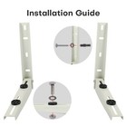 Wall Mounting Ac Brackets For 9000-18000btu Condenser Mini Split Air Conditioner