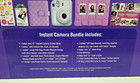 Fujifilm Instax Mini 12 Holiday Bundle - Instant Film Camera - Pastel Blue