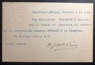 1912 Queretaro Mexico Stationery Postcard  Cover To Paris France