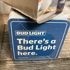 3-lot Bud Light Coasters 375 Budweiser Beer Sealed There   s A Bud Light Here2020 