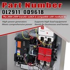 Metal 200a Automatic Transfer Switch With Handle For 200 Amp 2p 250v Generators