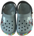 Kids Crocs Fun Lab Train Band Clog Slate Grey Kids Size J3 Nwt 2018
