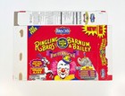 Vintage 1997 Brachs Ringling Bros Barnum Bailey Circus Fruit Snacks Box Clown