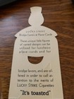 Vintage 1930 s Lucky Strike Drummer Cigarette Bridge Tally Favors Place Card