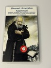 Blessed Honoratus Kozminski 3rd  Class Relic Card