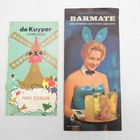 Lot Of Vintage Bartenders Guides Advertising Including  Barmate Playboy Bunny