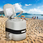 6 3 Gallon Portable Toilet 24l Rv Camping Commode Porta Potty Paper   Detergent