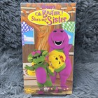 Barney Oh Brother Shes My Sister Vhs Tape 1998 Lyrick Studios Preschool Kids