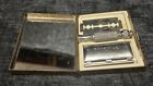 Gillette Razor Metal Case Razor N    Blades U s  Military Box