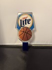 Vintage Miller Genuine Draft Nba Basketball Acrylic Beer Tap Handle New