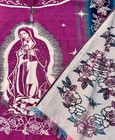 Our Lady Of Guadalupe Alpaca Poncho unisex  One Size  Lightweight  Very Soft 