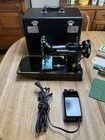 Serviced 100-year Singer Featherweight Sewing Machine 221-1 Centennial  W  Case