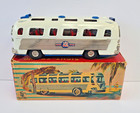 Vintage Sss Japan Tin Friction Bus Air Porter Sight Seeing With Box 1950 s
