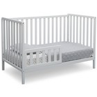 Delta Children Heartland 4-in-1 Convertible Crib  Greenguard Gold Certified  Bia