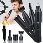 Electric Men Ear Beard Nose Hair Trimmer Eyebrow Mustache Remover Shaver Clipper