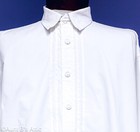German Shirt Men s Ugar Trachten Traditional Bavarian White Cotton poly Shirt Lg