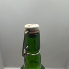 Grolsch Green Glass Swing-top Beer Bottle Breweriana Collectible Bottle