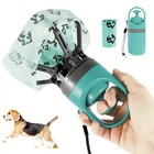 Portable Pet Poop Scooper For Dogs Cats Waste Cleaner With Disposable Poop Bags