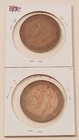 1935 1936 Great Britain One Penny Coins King George V Historical 2 Coin Set 1d