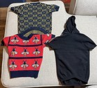  3  Gucci Dog Pet Sweater Gg    inspired    Logo Rare Knit Xl 2xl Lot Free Shipping